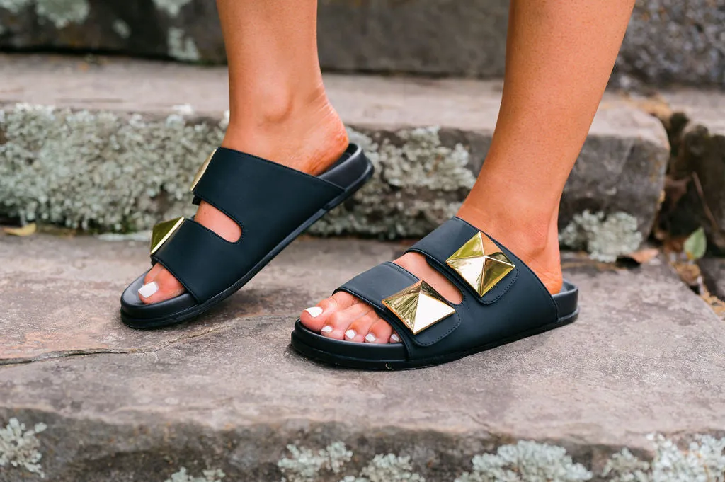 Amozae-Bernarda Slides- Black