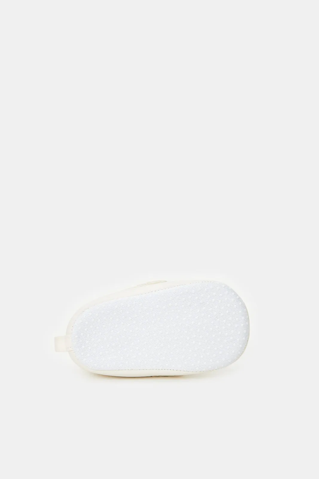 Baby White Pram Shoe