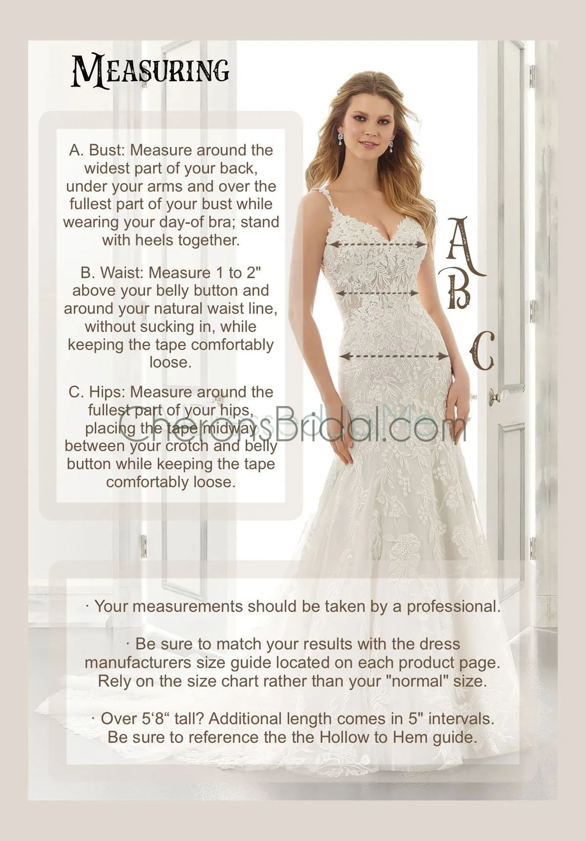 Blu - 5923 - Cassandra - Cheron's Bridal, Wedding Gown