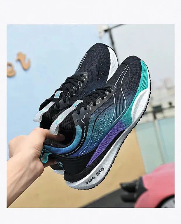 Carbon Plate Running Shoes, Non-Slip Breathable Casual Tennis Sneakers