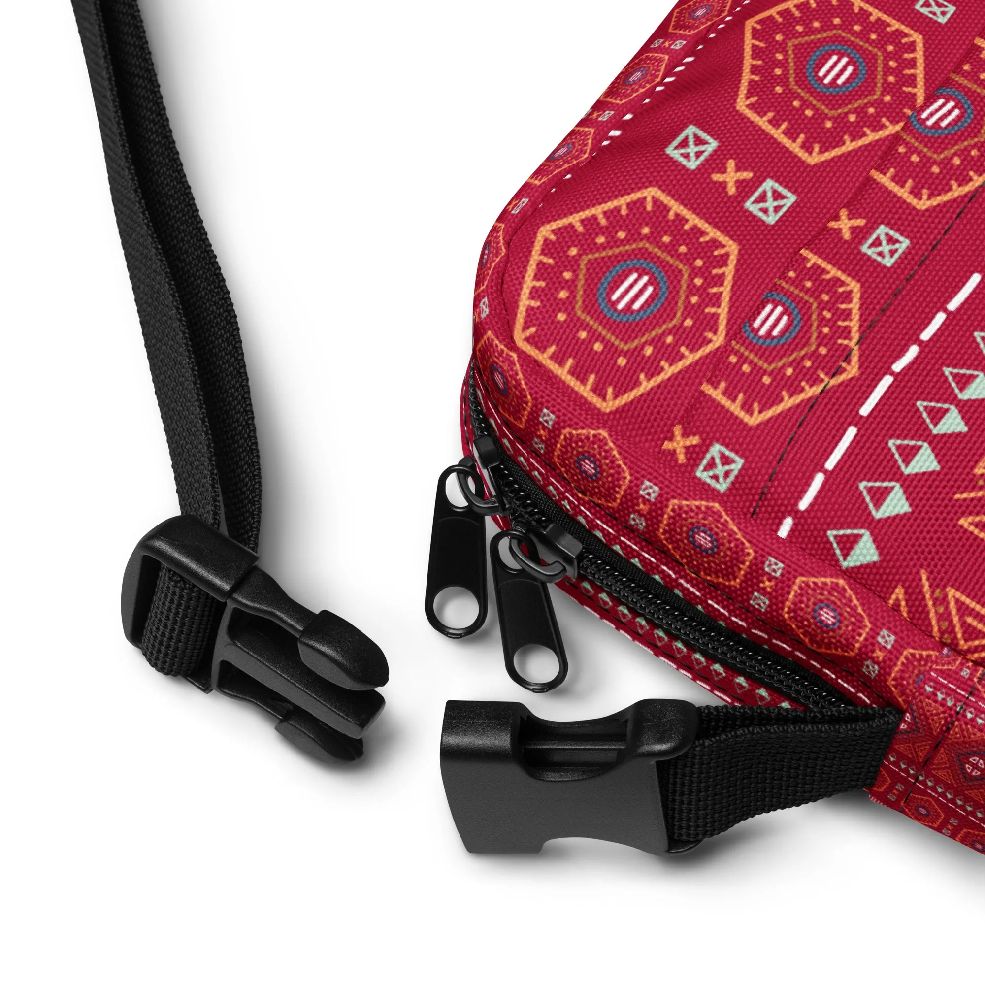 Decoration Utility crossbody Alabama Crimson bag