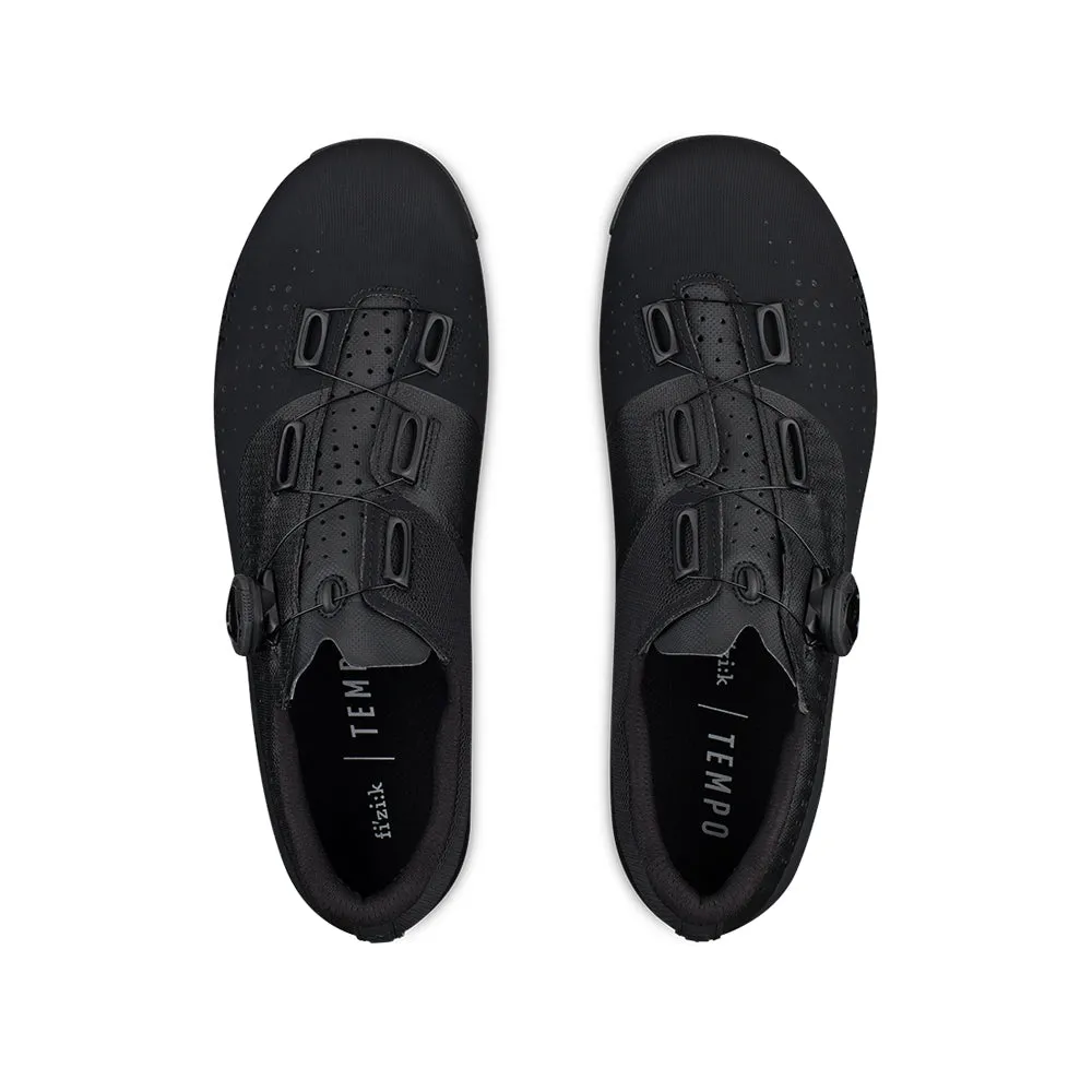 FIZIK TEMPO OVERCURVE WIDE R4 Cycling Shoes - Black