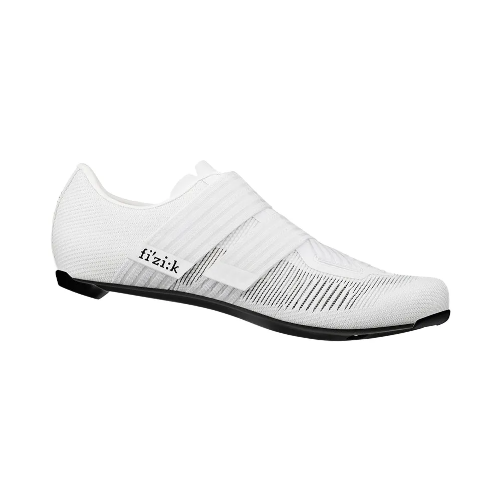 Fizik Vento Aeroweave Powerstrap Road Carbon Cycling Shoes - White