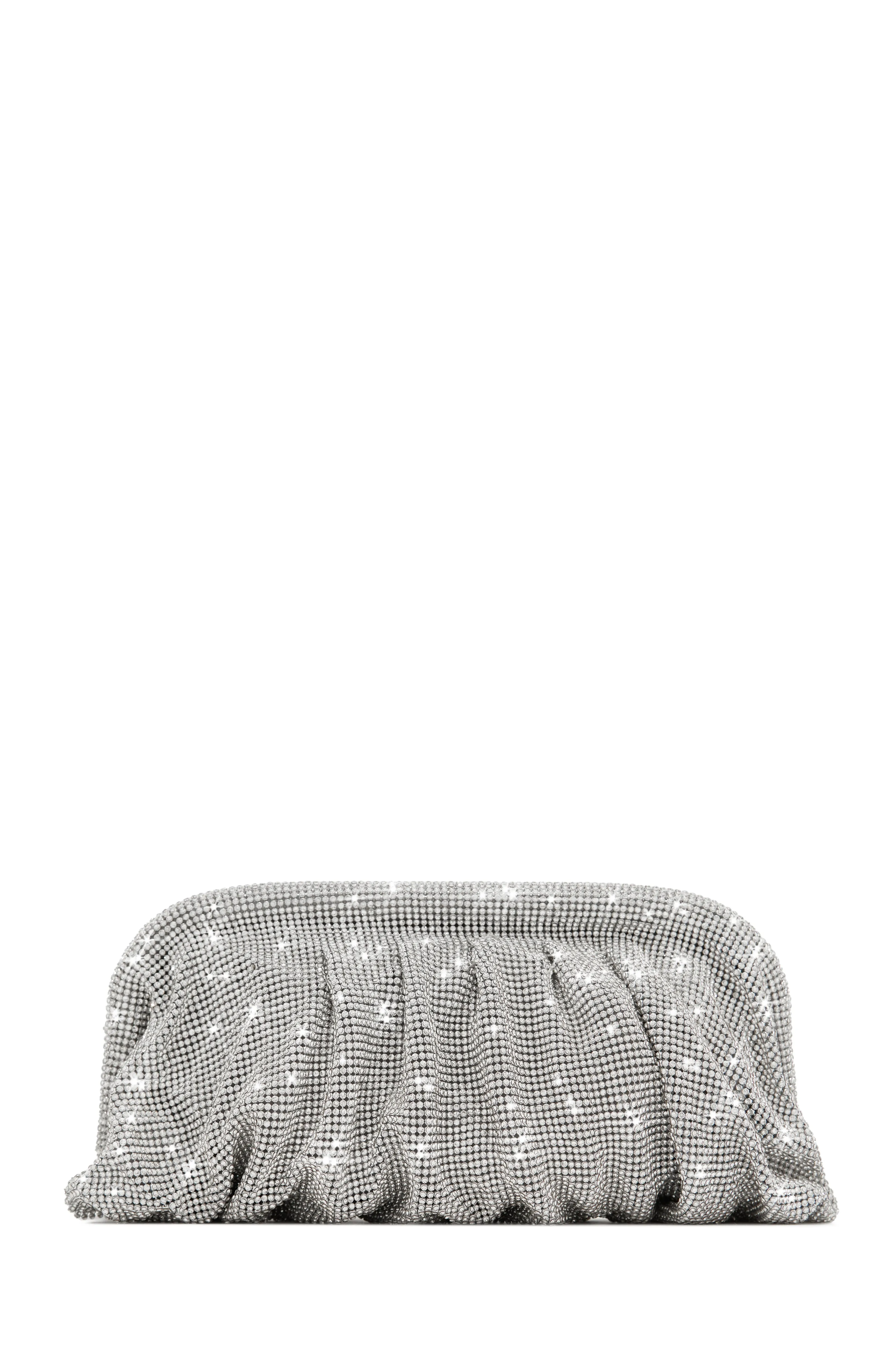 Gala Nights Embellished Clutch Bag - Red