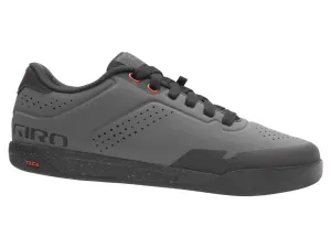 GIRO LATCH Cycling Shoes - Grey Dark/Red