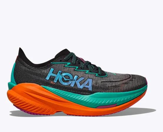 Hoka Mach X 2 M | Black/Electric Aqua