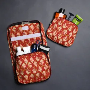 Multi Utility Detachable Toiletries Pouch