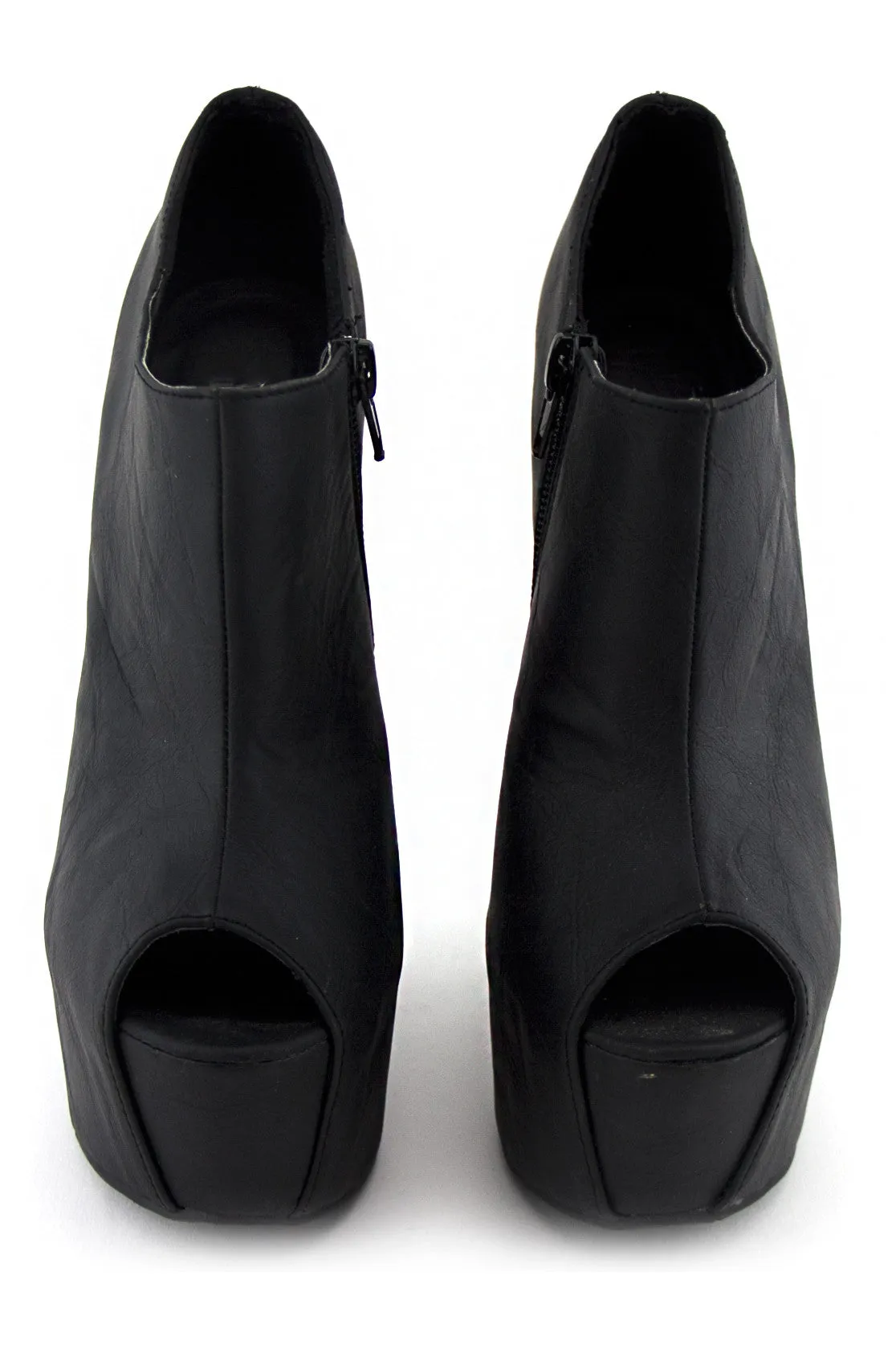 PIPPA HEELLESS SHOE - Black