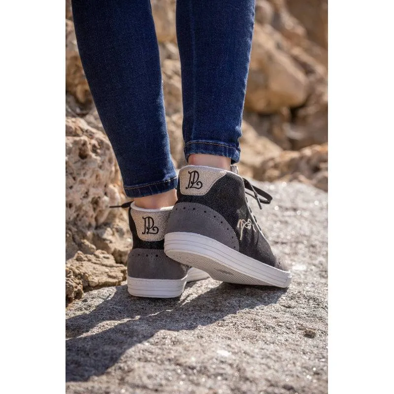 Pénélope - High Jupiter Sneakers - Black & Grey