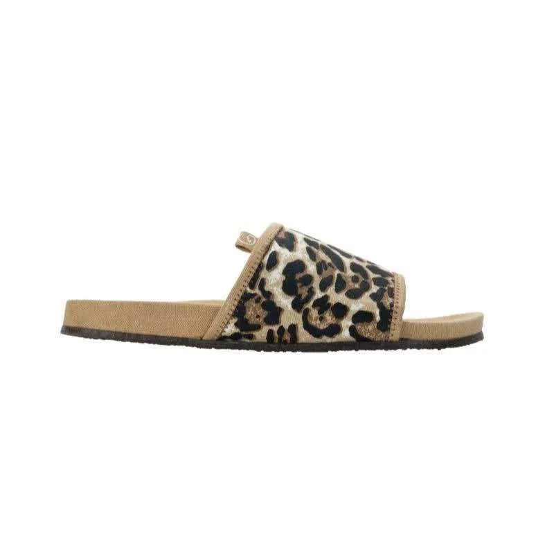 Stella Cheetah Sustainable and Vegan Slides