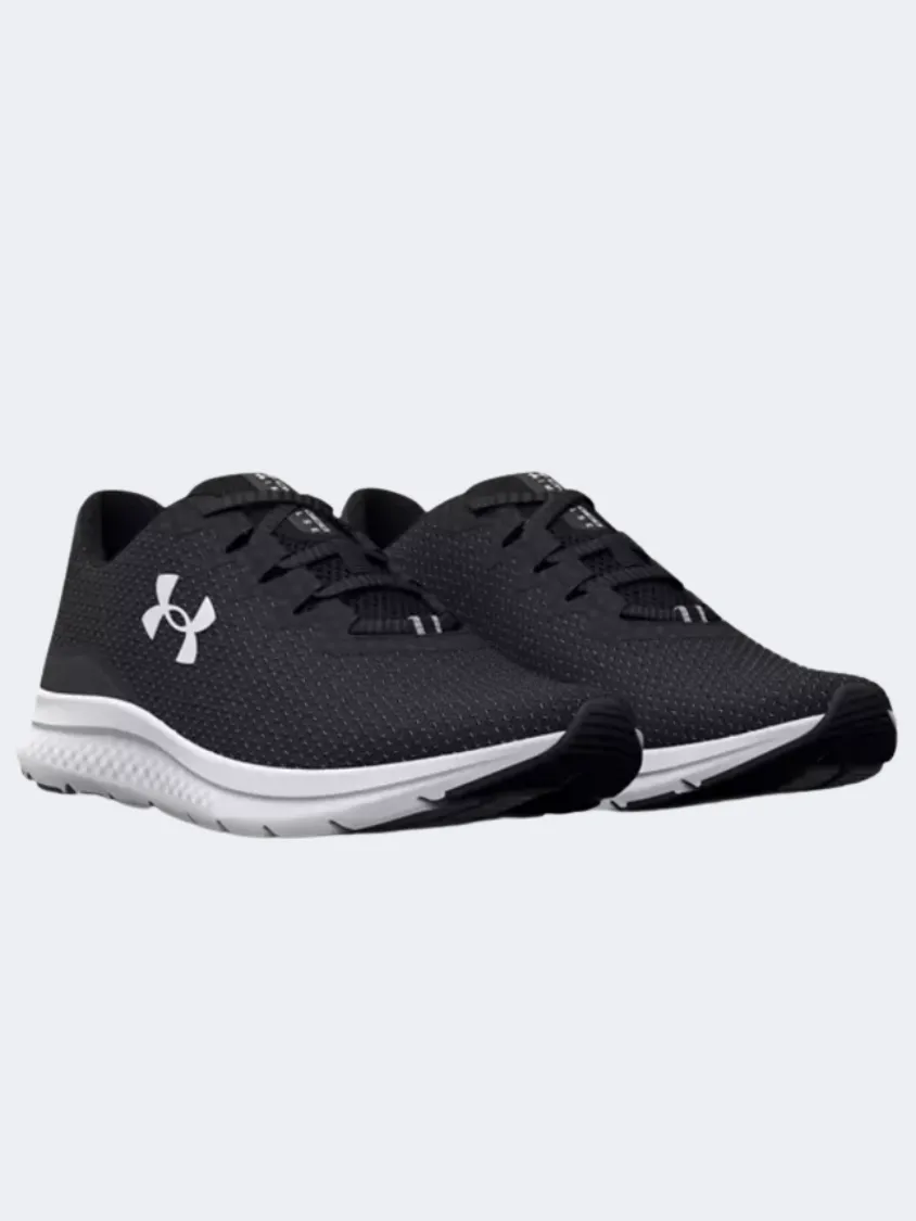 Under Armour Charged Impulse 3 Women Running Shoes Black/White