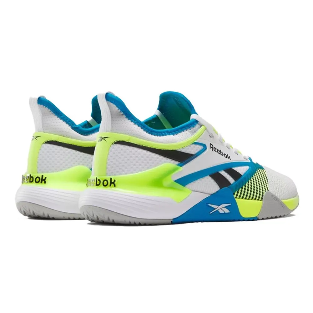 Unisex Nano Court Shoes White and Digital Lime