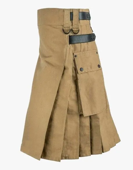 WORN UTILITY KILT FOR EVOLUTIVES